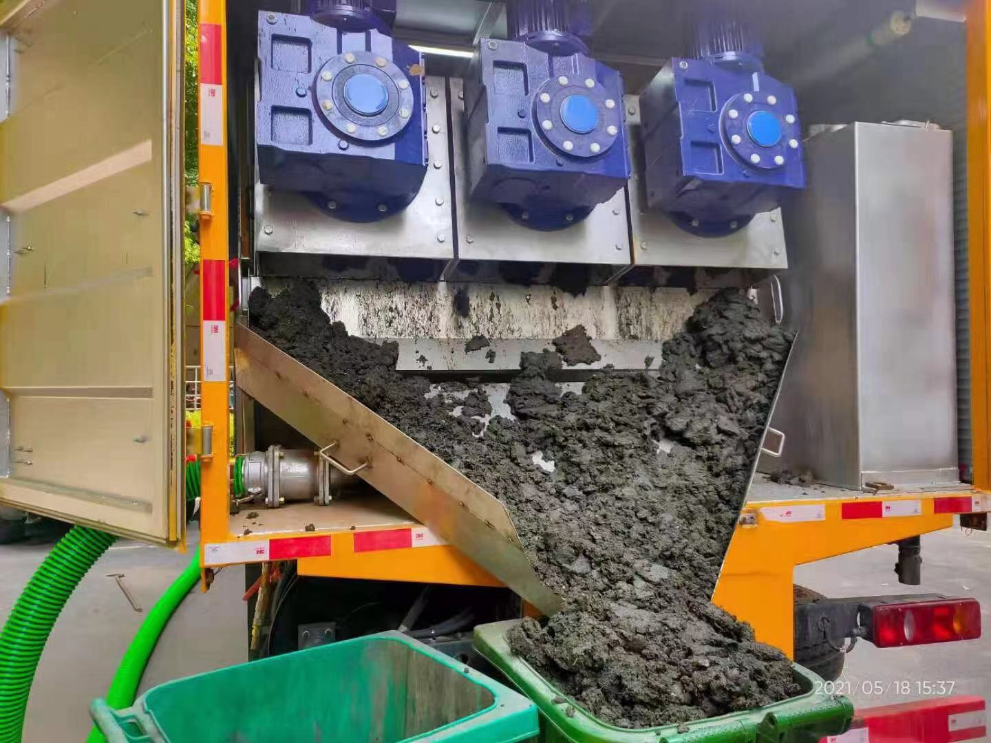 孟津化粪池清掏城市维护站-泥浆净化干湿分离处理